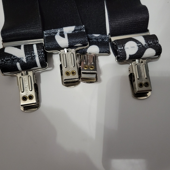Men's Bold Musical Notes 48" Long 1.5" Adjustable Suspenders Made in USA - Picture 5 of 7